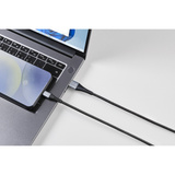 Intenso USB Kabel A315C schwarz, USB-A auf USB-C