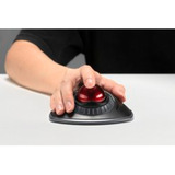 Kensington Orbit Wireless Trackball mit Scroll Ring schwarz/rot