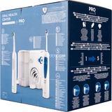  Oral-B Center OxyJet Reinigungssystem - Munddusche + Oral-B Pro 1, Mundpflege weiß