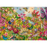 Schmidt Spiele Wunderschöner Schmetterlingsgarten, Puzzle 2000 Teile