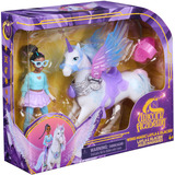 Spin Master Unicorn Academy - Wing Magic Layla und Glacier Spielset, Spielfigur 