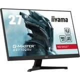 iiyama G-Master G2770QSU-B6 Red Eagle, Gaming-Monitor 68.6 cm (27 Zoll), schwarz (matt), WQHD, Fast IPS, USB-Hub, 180Hz Panel
