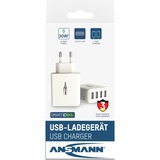 Ansmann Home Charger HC430, Ladegerät weiß, intelligente Ladesteuerung, Multisafe-Technologie