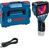 Bosch Akku-Wärmebildkamera GTC 600 C Professional, 12Volt, Thermodetektor blau/schwarz, ohne Akku und Ladegerät, L-BOXX