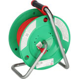 Brennenstuhl Garant G Bretec IP44 Garten-Kabeltrommel, 1 Anschluss grün/rot, 38 + 2 Meter, Bretec-Drehkontakt-System