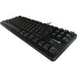 CHERRY G80-3000N RGB TKL, Tastatur schwarz, DE-Layout, Cherry MX Silent Red