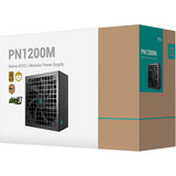 DeepCool Deepcool PN1200-M, PC-Netzteil 1x 12-Pin High Power GPU, 3x PCIe, Kabelmanagement, 1200 Watt
