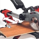 EINHELL Akku-Zug-Kapp-und Gehrungssäge TE-SM 36/10 L Li-Solo, 36Volt (2x18V), Kapp- und Gehrungssäge rot, ohne Akku und Ladegerät