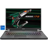 GIGABYTE AORUS 17G KD-72DE325SH, Gaming-Notebook dunkelgrau, Windows 10 Home 64-Bit, 300 Hz Display