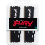 Kingston FURY DIMM 16 GB DDR5-6000 (2x 8 GB) Dual-Kit, Arbeitsspeicher schwarz, KF560C30BBAK2-16, FURY Beast RGB, INTEL XMP