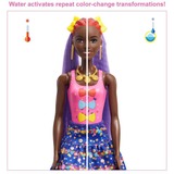 Mattel Barbie Color Reveal Glitzer! Haarwechsel Puppe Glitzerblau mit 25 Überraschungen 