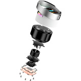 Ocypus Sigma L24 ARGB, Wasserkühlung weiß
