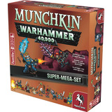 Pegasus Munchkin Warhammer 40K Super Mega Set, Kartenspiel 