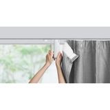 SwitchBot Smart Curtain 3 U Rail, Vorhangöffner weiß