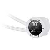 Thermaltake TH420 V2 Ultra ARGB Sync AIO Liquid Cooler Snow Edition, Wasserkühlung weiß