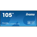 iiyama ProLite LH10551UWS-B1AG, Public Display schwarz, 5K UW, DaisyChain, 60 Hz