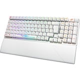 ASUS ROG Strix Scope II 96 RX Wireless, Gaming-Tastatur weiß, DE-Layout, ROG RX Red