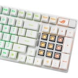 ASUS ROG Strix Scope II 96 RX Wireless, Gaming-Tastatur weiß, DE-Layout, ROG RX Red