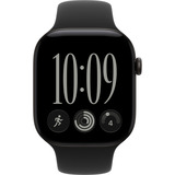Apple Watch Series 12, Smartwatch schwarz, Aluminium, 46 mm, Sportarmband schwarz M/L, Cellular