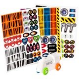 BRIO Sticker Lokomotive - Holz-Eisenbahn zum Bekleben, Spielfahrzeug