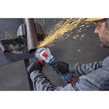 Bosch Akku-Winkelschleifer GWX 18V-11PS Professional solo, 18Volt blau/schwarz, ohne Akku und Ladegerät, X-LOCK-Klicksystem, Zusatzhandgriff 