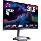 Cooler Master GM32-FQ, Gaming-Monitor 80 cm(32 Zoll), schwarz, QHD, ADS, AMD Free-Sync, 165Hz Panel