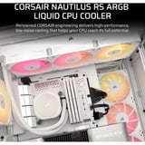 Corsair NAUTILUS 360 RS ARGB Generalüberholt, Wasserkühlung weiß