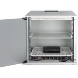 Digitus Netzwerk-Set SOHO Pro 19" 540x400 mm (BxT), IT-Schrank hellgrau, 12 Höheneinheiten