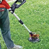 EINHELL Power X-Change Akku-Rasentrimmer GE-CT 18 Li, 18Volt rot/schwarz, Li-Ionen Akku 2,5Ah