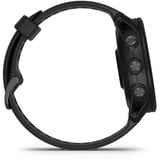 Garmin Forerunner 955 Solar, Smartwatch schwarz, 47 mm, Silikon-Armband