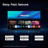 Hisense 75E7S Hi-QLED-Fernseher 189 cm (75 Zoll), schwarz, UltraHD/4K, Triple Tuner