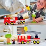 LEGO 10969 DUPLO Feuerwehrauto, Konstruktionsspielzeug Mit Sirene und Licht