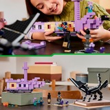 LEGO 21264 Minecraft Der Enderdrache und das Endschiff, Konstruktionsspielzeug 