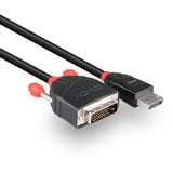 Lindy DisplayPort an DVI Adapterkabel schwarz, 2m