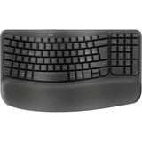 Logitech Wave Keys, Tastatur graphit, DE-Layout, Logi Bolt, Bluetooth, für Windows/macOS/ChromeOS/Android/Linux