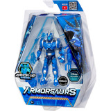 MGA Entertainment Armorsaurs - Triceratops Pilot (TJ) Actionfigur, Spielfigur 9,5 cm