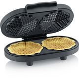 Severin Doppel-Waffeleisen Black Line WA2118 schwarz, 1.200 Watt
