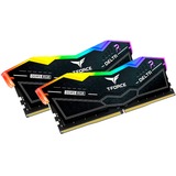 Team Group DIMM 48 GB DDR5-7200 (2x 24 GB) Dual-Kit, Arbeitsspeicher schwarz, FF3D548G7200HC34ADC01, Delta RGB, INTEL XMP