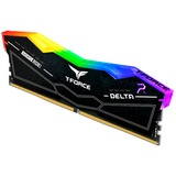 Team Group DIMM 48 GB DDR5-7200 (2x 24 GB) Dual-Kit, Arbeitsspeicher schwarz, FF3D548G7200HC34ADC01, Delta RGB, INTEL XMP
