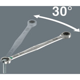 Wera 6007 Joker 11 Set 1 Maul-Ringratschenschlüssel-Satz, 11-teilig, Schraubenschlüssel mit Haltefunktion