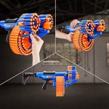 ZURU XSHOT Insanity - Motorized Blitz Hammer, Dartblaster 