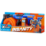 ZURU XSHOT Insanity - Motorized Blitz Hammer, Dartblaster 