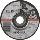 Bosch PRO Stainless Steel and Metal 3-in-1-Trennscheibe, Ø 125mm Bohrung 22,23mm, A 46 S BF, gekröpft