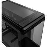 Cooler Master MasterFrame 360 Panorama , Tower-Gehäuse schwarz, Panorama-Glasdesign