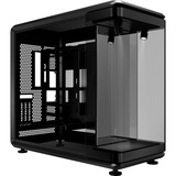 Cooler Master MasterFrame 360 Panorama , Tower-Gehäuse schwarz, Panorama-Glasdesign