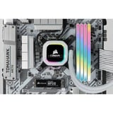 Corsair DIMM 32 GB DDR4-3600 (4x 8 GB) Quad-Kit, Arbeitsspeicher weiß, CMH32GX4M4D3600C18W, Vengeance RGB PRO SL, INTEL XMP