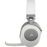 Corsair HS65 (v2.0) Wireless Generalüberholt, Gaming-Headset weiß, Klinke, USB-Dongle, Bluetooth
