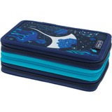 Herlitz TriCase Deep Ocean, Schüleretui blau, 31-teilig