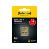 Intenso SDHC 16 GB Class 10 UHS-I, Speicherkarte UHS-I U1, Class 10