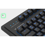 KeySonic KSK-8202ELU-T, Tastatur schwarz, UK-Layout